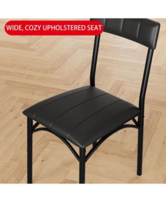 Kitchen Table Dining Chairs Set of 2 Upholstered Dining Chairs for Dining Room, Home Office, Living Room