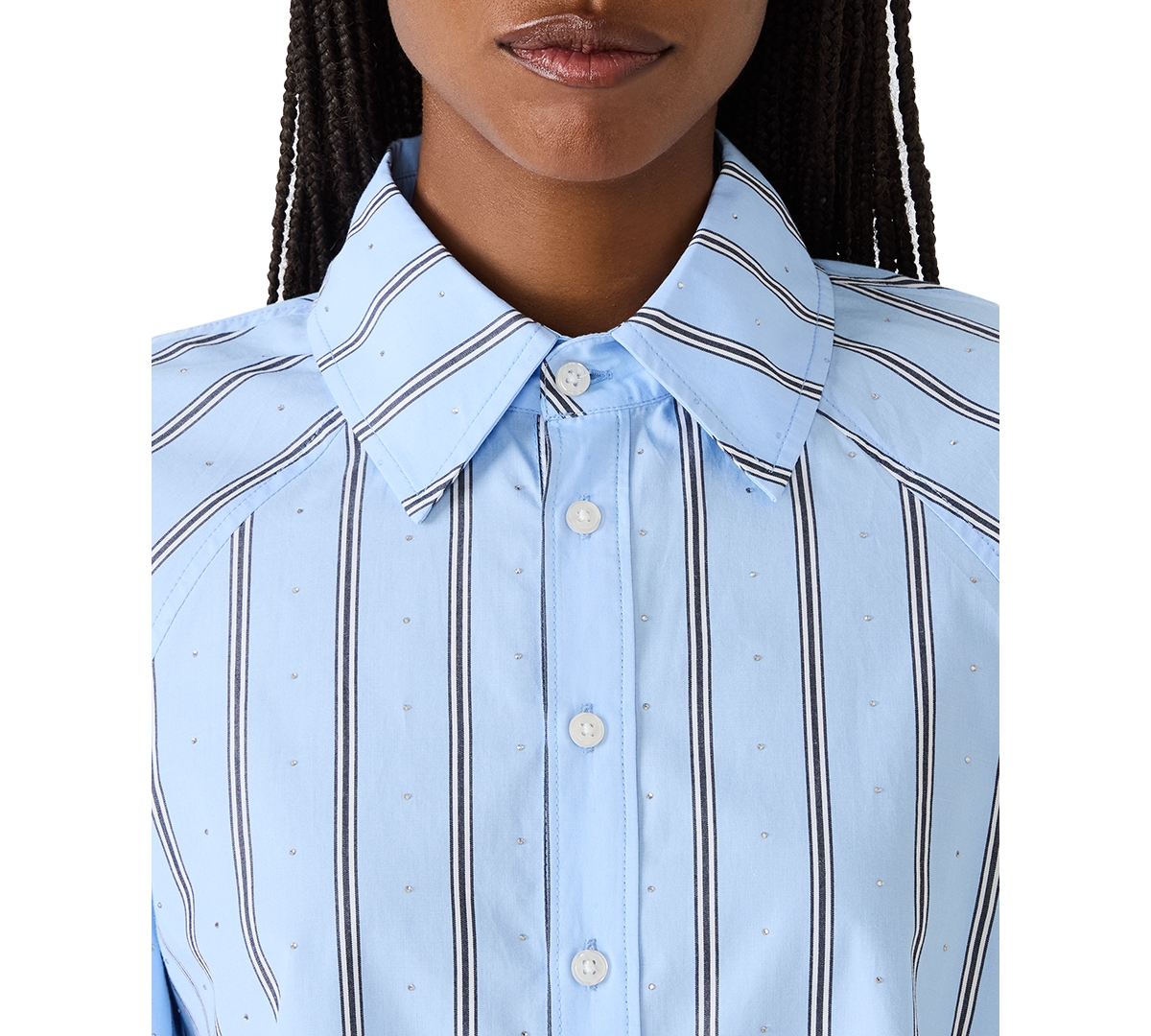 Steve Madden Women's Tess Long-Sleeve Shirt