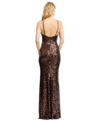 Women's Halter Neck Mermaid Gown
