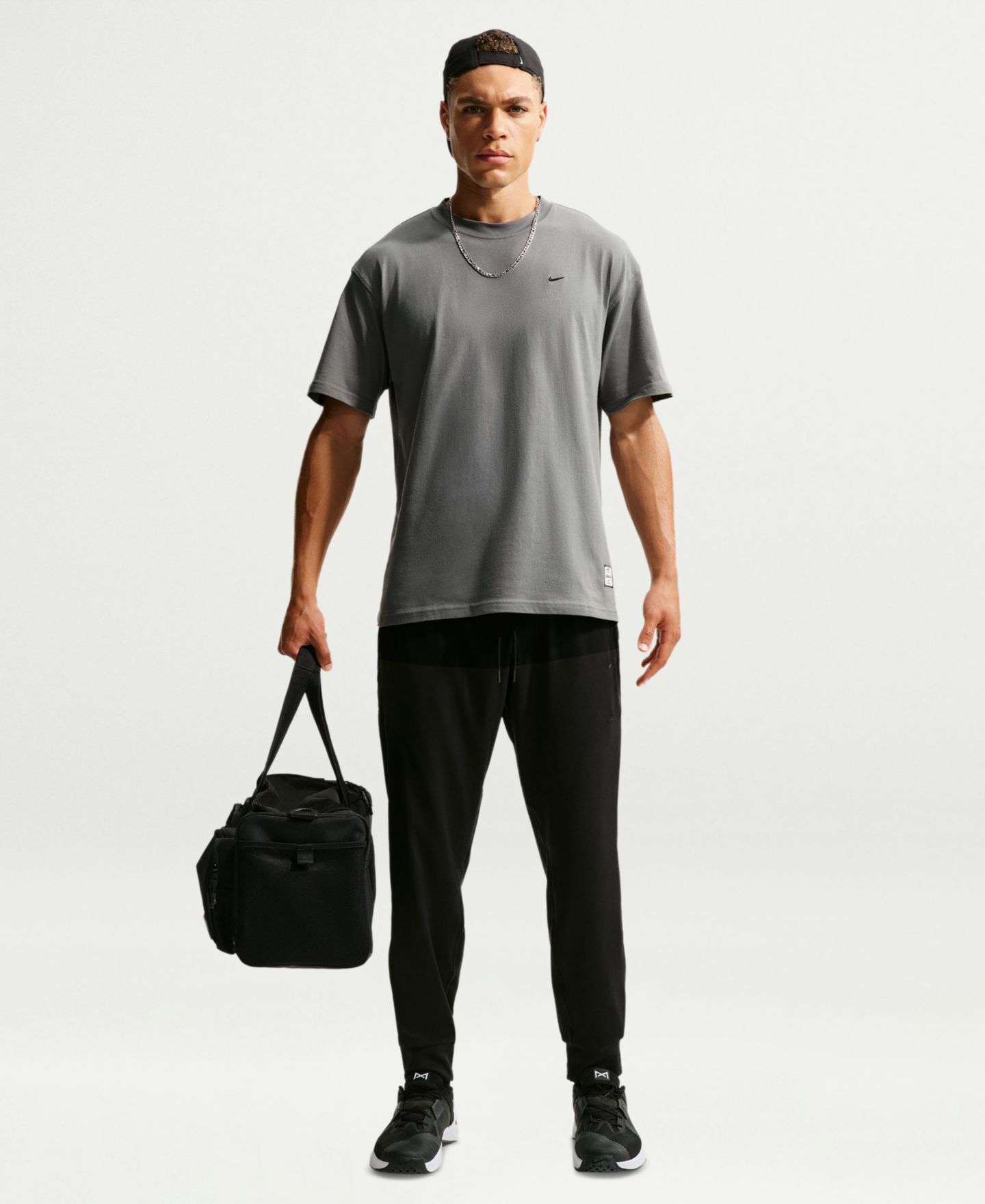 Мужские брюки Nike Primary NanoKnit Dri-FIT UV Protection Performance, цвет: Чёрный — фото 2