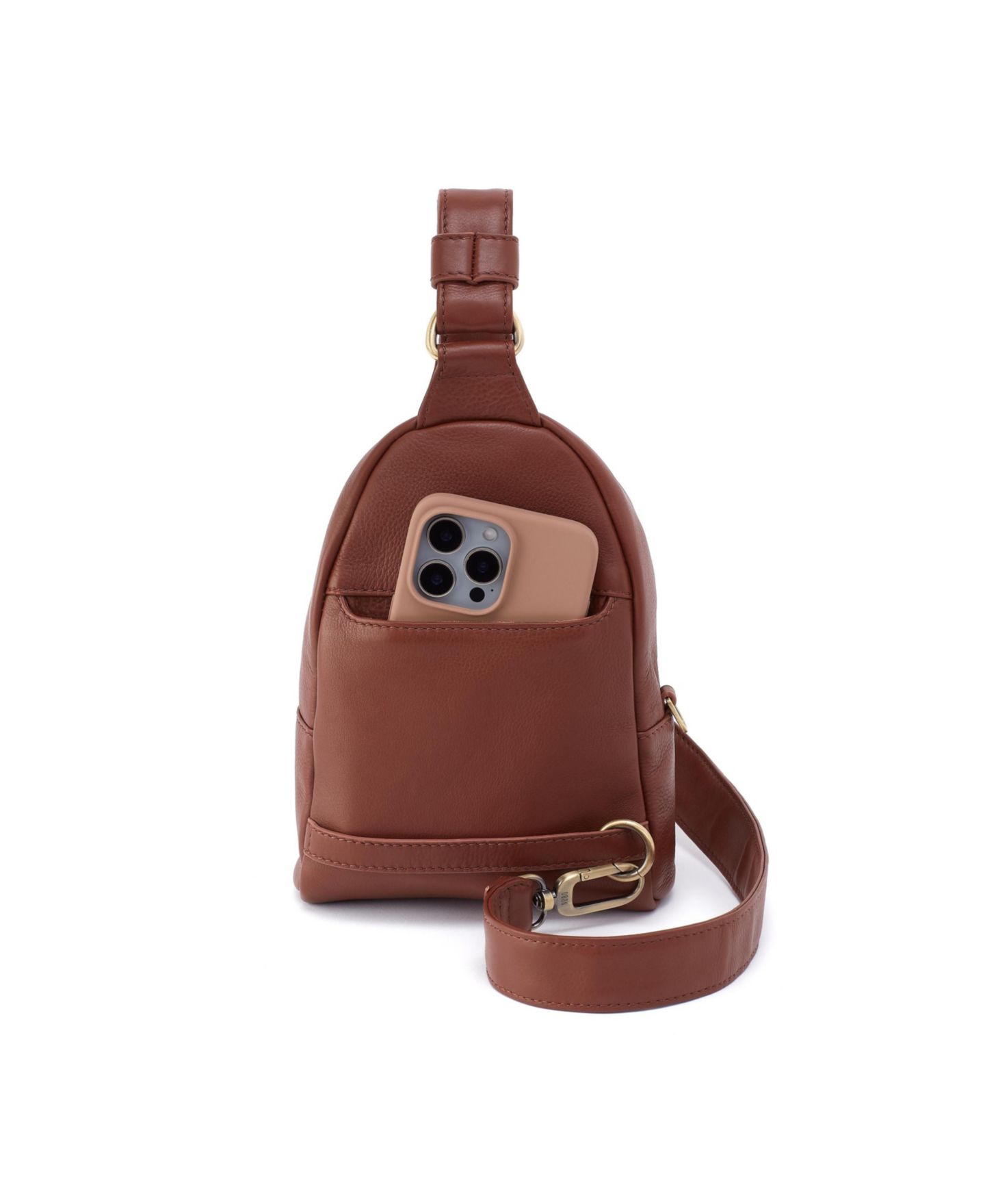 Женская сумка HOBO Fern Convertible Sling, цвет: Какао — фото 4