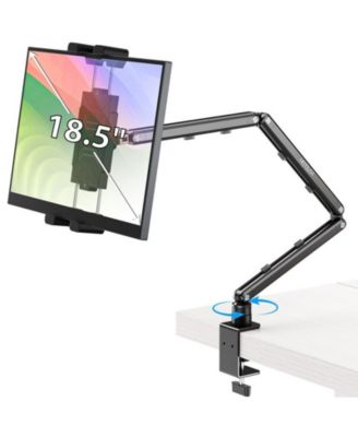 Tablet Mount for Desk Adjustable iPad Stand Holder, 360° Rotation Tablet Arm for 4.7"-18.5" Device