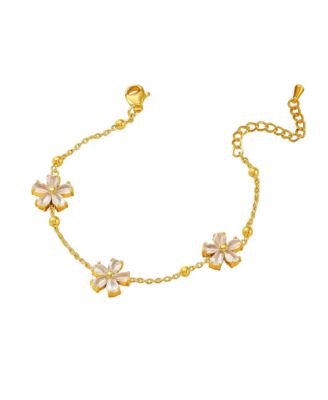 Marisol Crystal Blossom Bracelet
