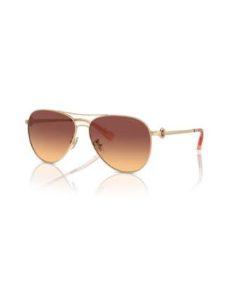 Women's Pilot Sunglasses, C6178 HC7128
