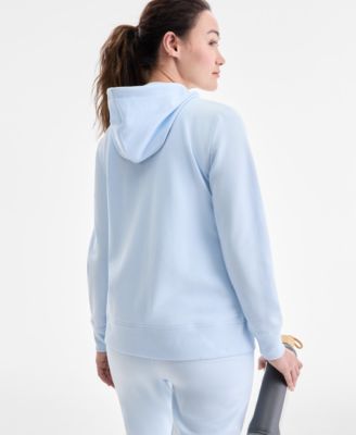 Women's Relaxed Zip-Front Long-Sleeve Fleece Hoodie