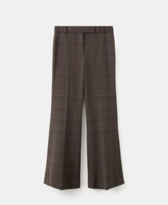 Women's Check Suit Pants