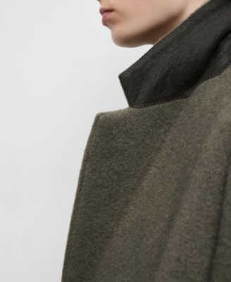 Women's Double-Breasted Wool Coat