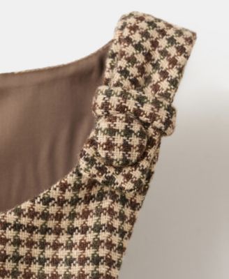 Women's Houndstooth Wool-Blend Dress