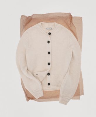 Women's Knitted Button Cardigan