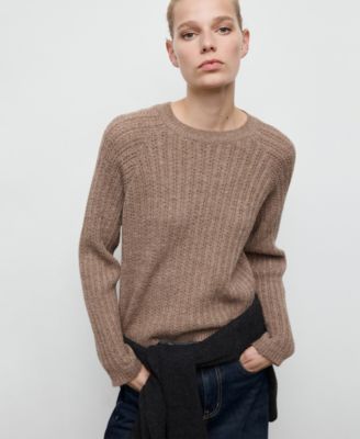 Women's Openwork Knit Sweater