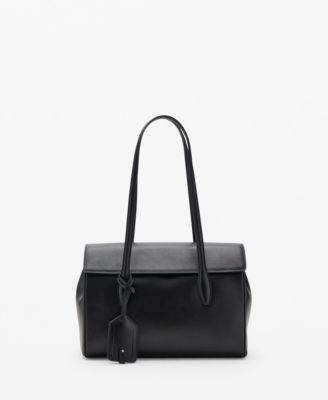 Women's Charms Leather Shoulder Bag