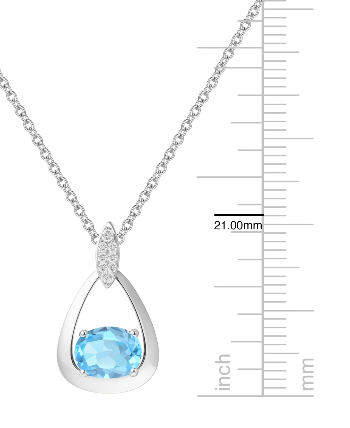 Macy's 2-Pc. Ruby (3.5 ct. t.w.) And Lab-Grown White Sapphire (0.03 Earrings Pendant Set Sterling Silver (Also Available Opal, Ame