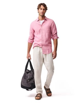 Men's Coromandel Sport Fit Linen Shirt