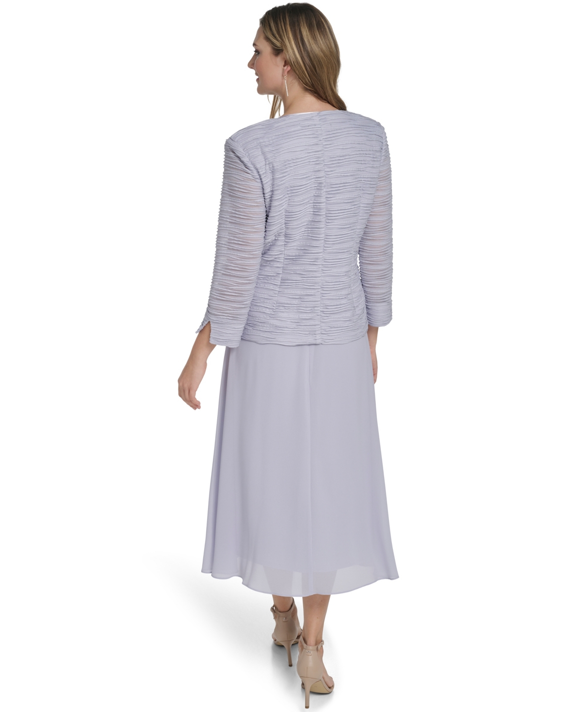 Jessica Howard Women's Swing Inset Waist Dress