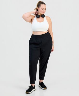 Plus Size Studio Ankle Jogger Pants