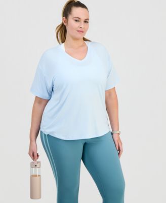 Plus Size V-Neck Performance Tee