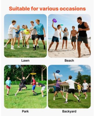 Disc Golf Set 8-Pack Starter Discs with Putter Mid-Range Driver PDGA Approved