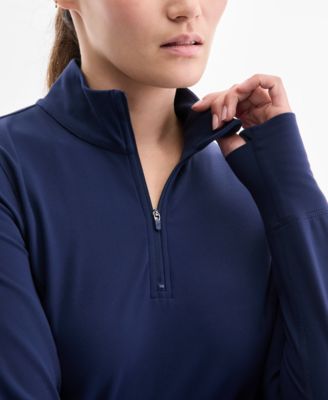 Women's Studio Quarter-Zip Pullover Top