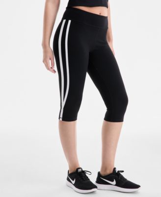 Women's Studio Side-Stripe Cropped Leggings