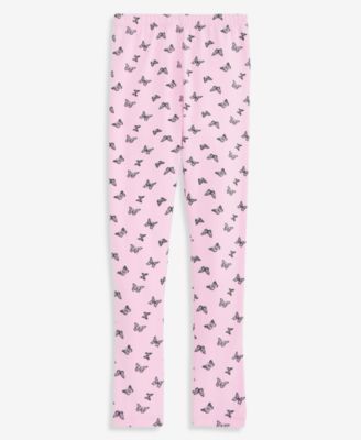 Girls' 5-20 Butterfly-Print Leggings