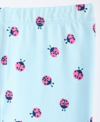 Girls' 12M-5T Ladybug-Print Leggings
