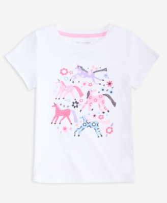 Girls' 12M-5T Unicorns Tee