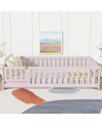 Floor Bed with Fence & Door
