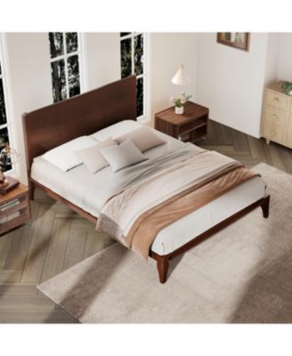 Queen Bamboo Platform Bed