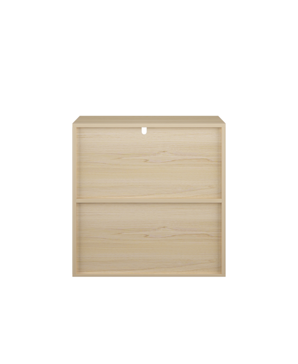 Streamdale Furniture Modern Wood Storage Cabinet Sliding Doors