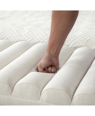 Modern Upholstered Storage Bench - Beige