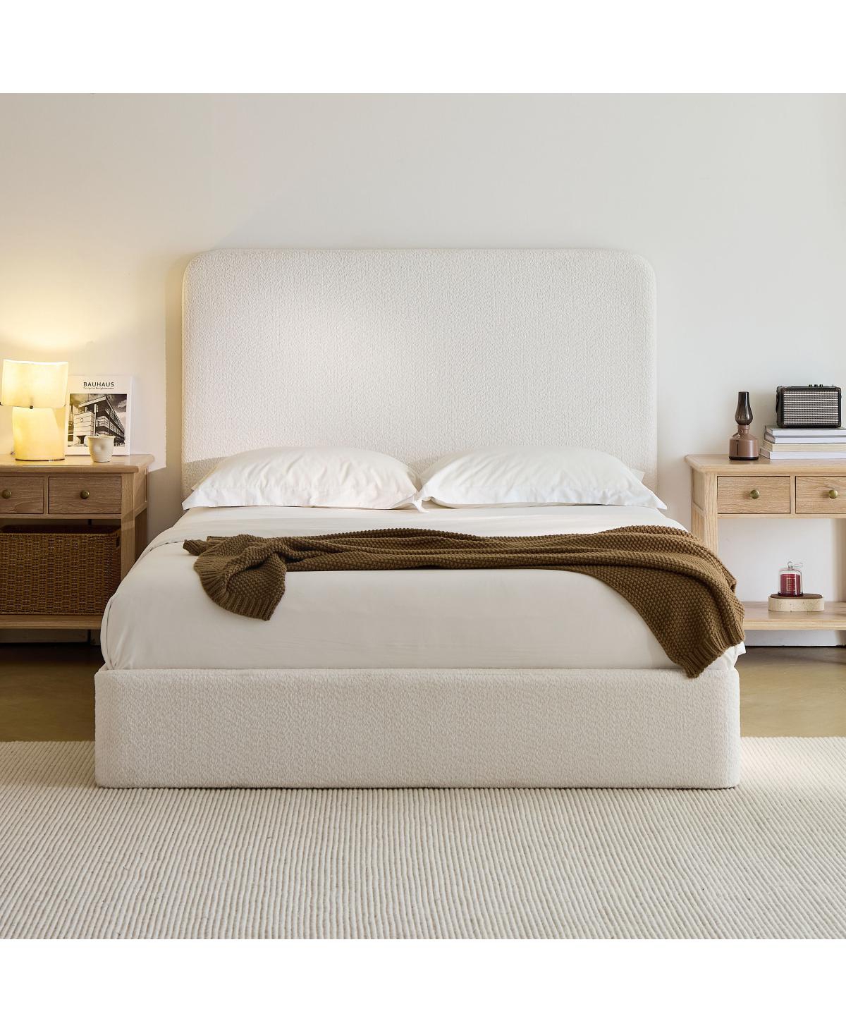 Streamdale Furniture Canter Tall Headboard Upholstered Bed