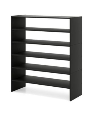 6-Tier Shoe Organizer Rack for Entryway with Anti-Tipping