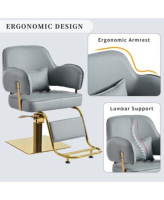 Premium Barber Chair Hydraulic Pump, Adjustable, Salon Equipment