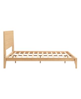 Queen Bamboo Platform Bed - No Box Spring Needed