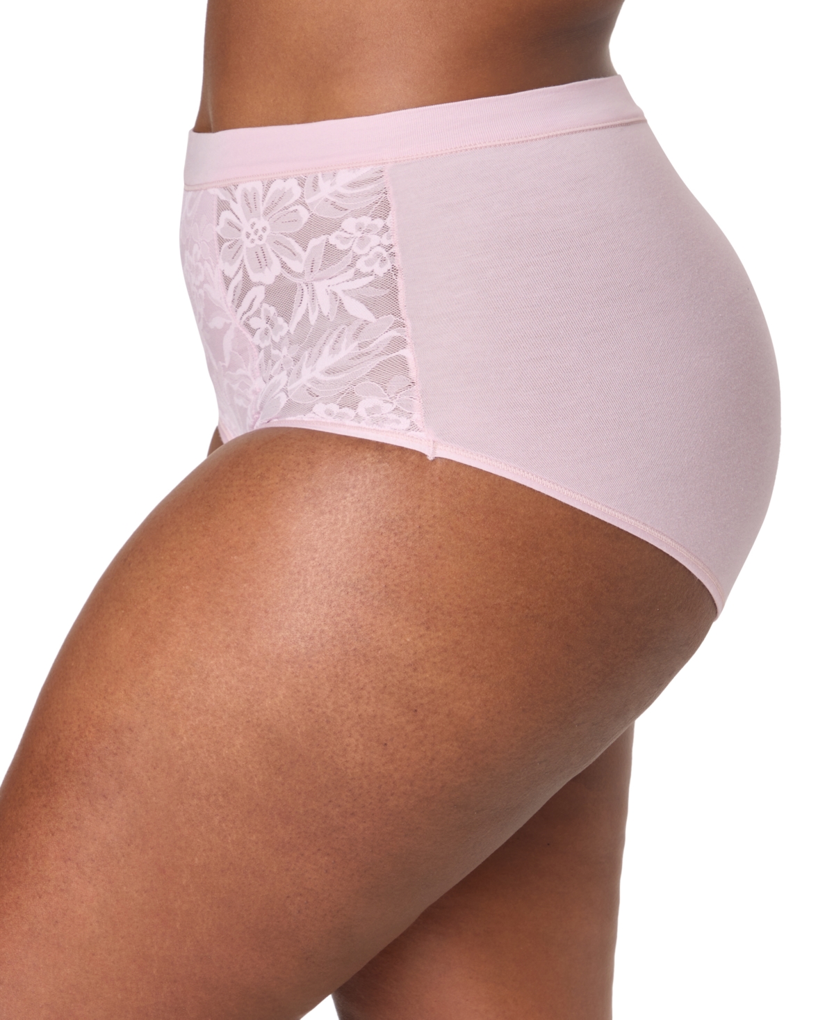Bali Women's Breathe Lace High-Rise Brief Underwear Dfclbf