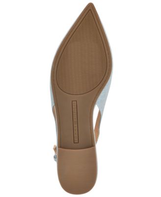 Women's Velina Pointed Toe Slingback Flats