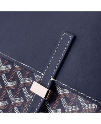 Coursier Messenger Bag Coated Canvas and Leather