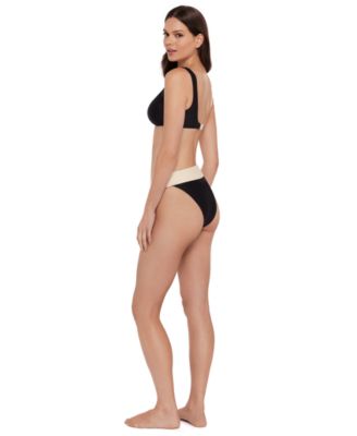 Women's V-Neck Ring Bralette Top