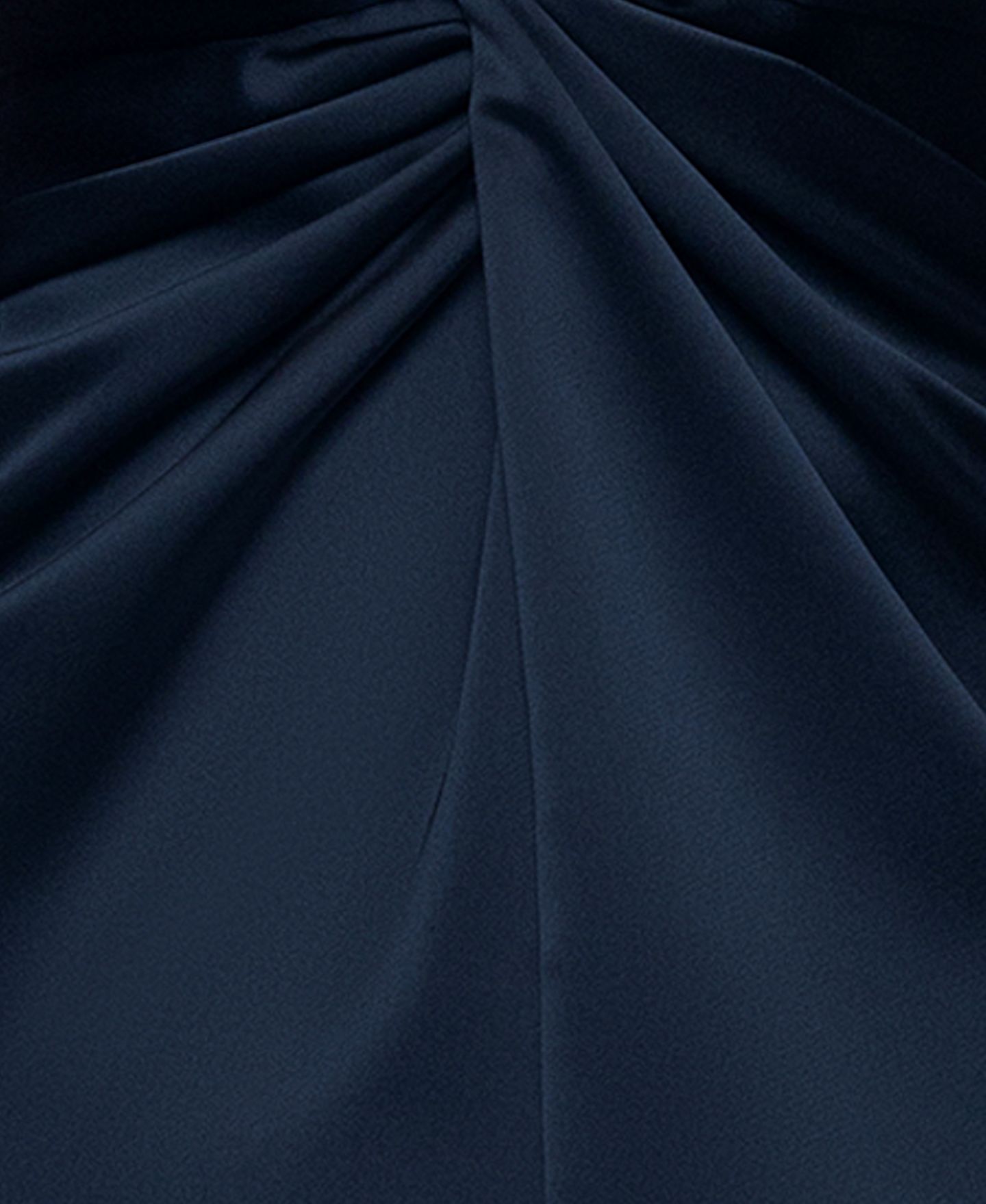 Женское платье XSCAPE Short Sleeve V-Neck Gown, цвет: Тёмно-синий — фото 5