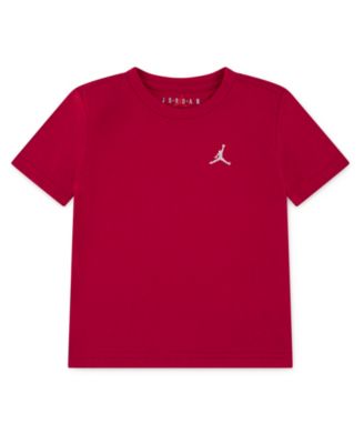 Jordan Boys Toddler 2T-4T Jumpman Air Embroidery Crewneck T-Shirt - Gym Red 12$