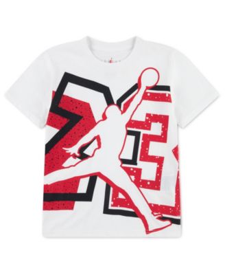 Boys' 4-7 Split 23 Splatter Crewneck T-Shirt