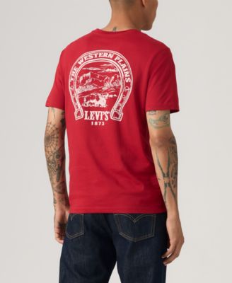 Men's Classic Short-Sleeve Graphic Crewneck T-Shirt