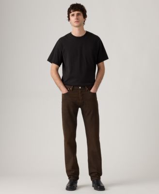 Men's 501 Regular-Fit Button Fly Non-Stretch Jeans