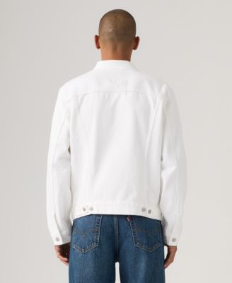 Men's Regular-Fit Stretch Denim Trucker Jacket