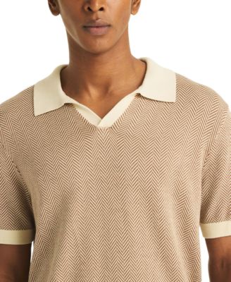 Men's Classic-Fit Ribbed Collar Sweater