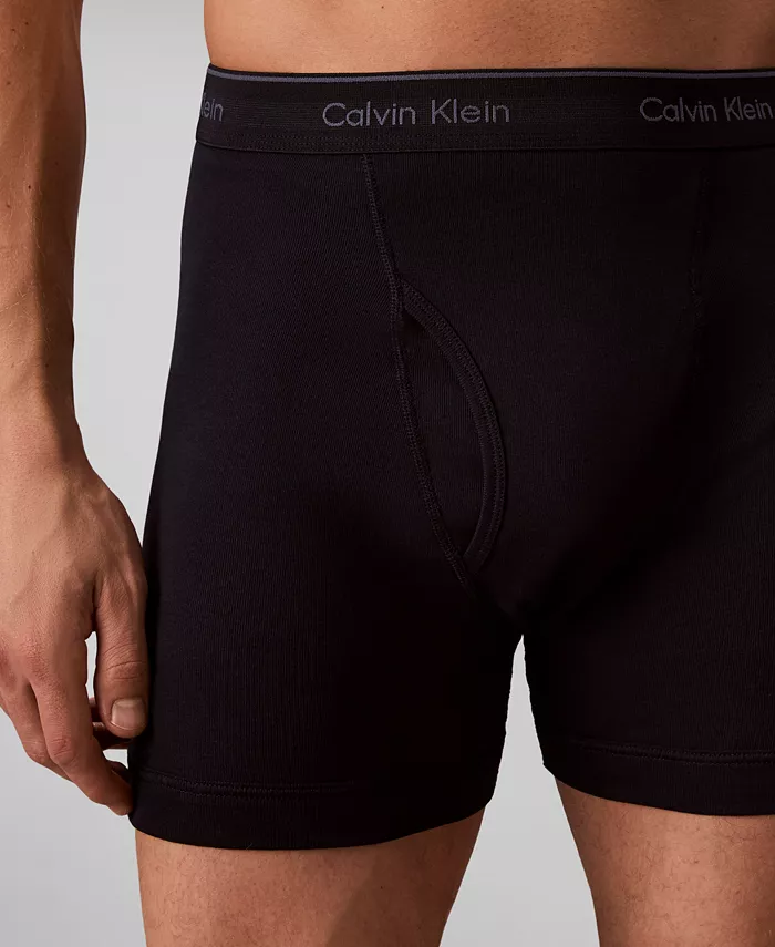 Men's Cotton Classic Boxer Briefs Underwear, 5-Pack - thumbnail 6