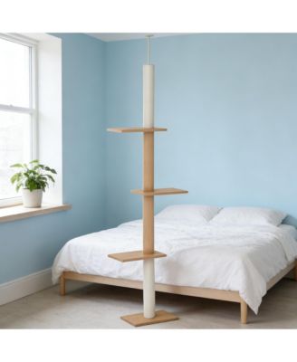 Floor-to-Ceiling Cat Tree Activity Center