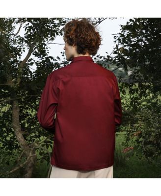 Men's Satin Oversized Shirt