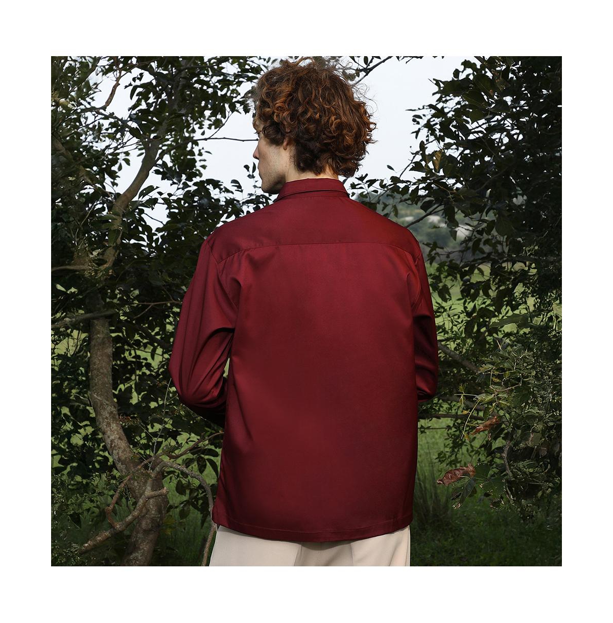 Campus Sutra Men's Satin Oversized Shirt