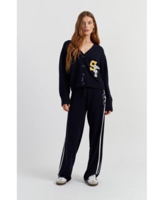 Women's Snoopy Varsity Cardigan